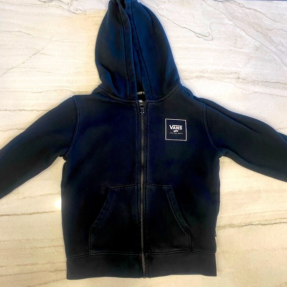Vans zip up hoodie size 6 - Picture 1 of 3
